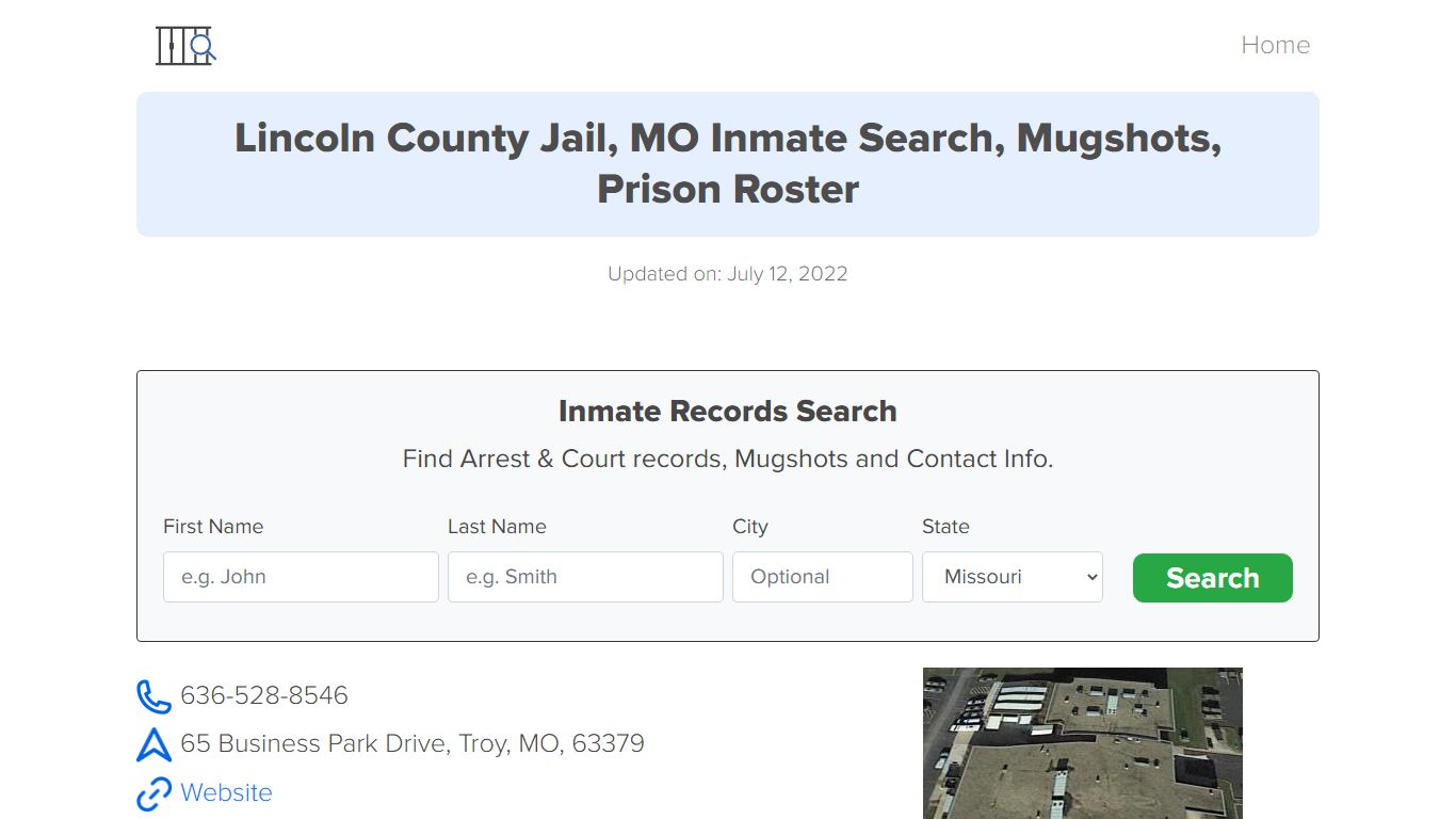 Lincoln County Jail, MO Inmate Search, Mugshots, Prison Roster